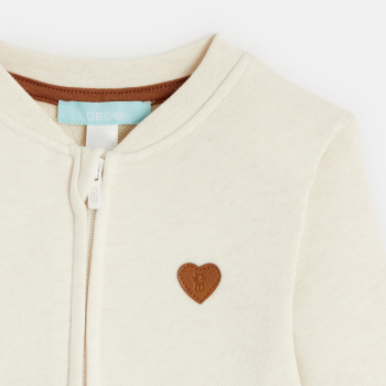 سترة صوفية بسحاب على شكل...